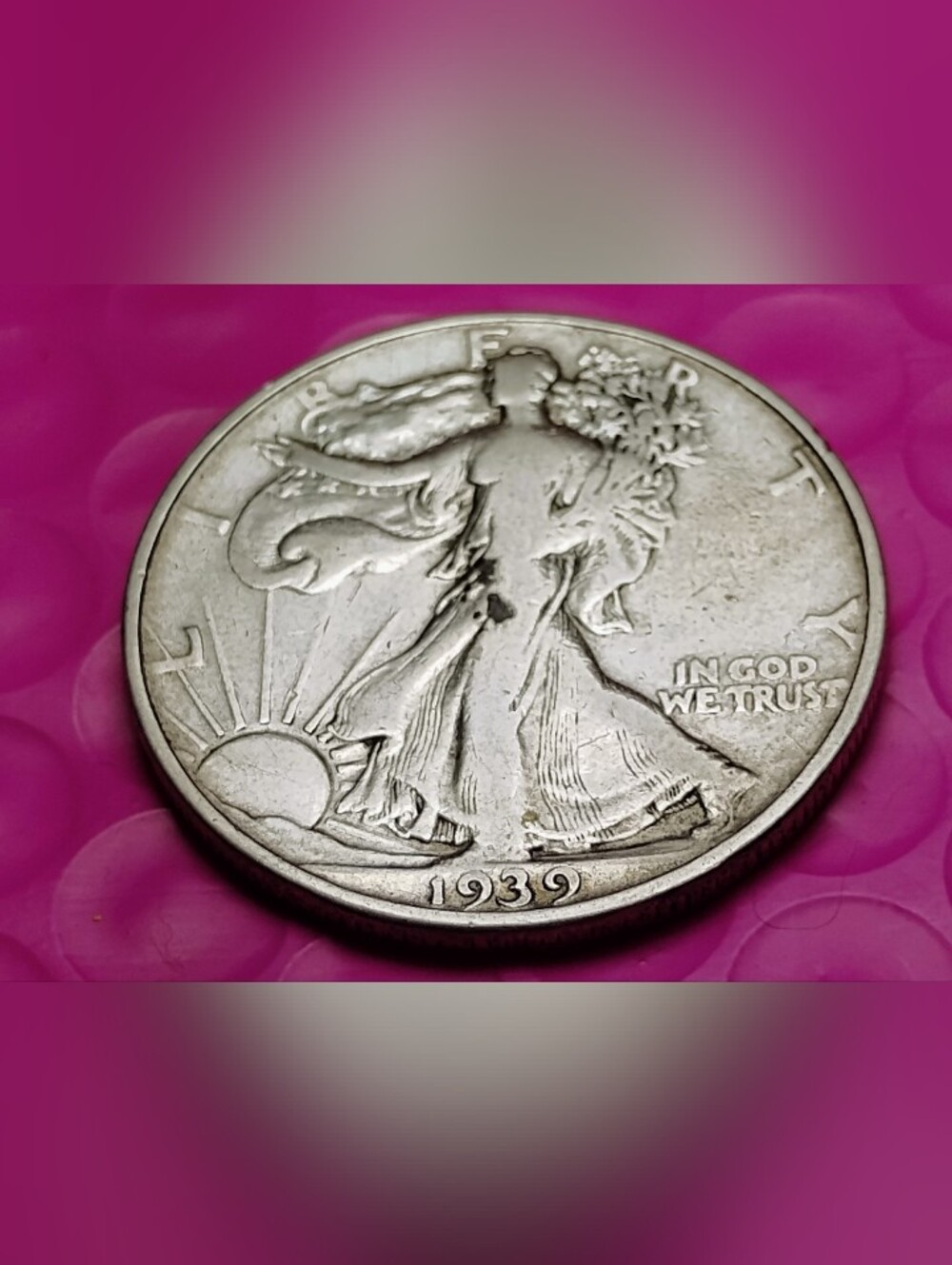 1939 Walking Liberty Half Dollar90% Silver Coin CIRCULATED ✅ Bundle Make Offer🫴